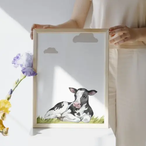 Quadro Personalizado Fazendinha com Nome | Decoração Infanti