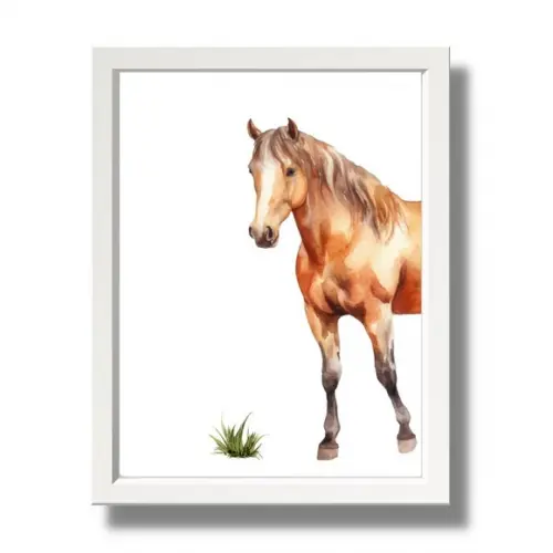 Quadros Animais da Fazenda Personalizado com Nome 23x33 cm