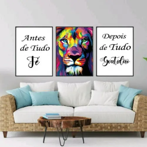 Quadros decorativos para sala quarto 30x40 com vidro
