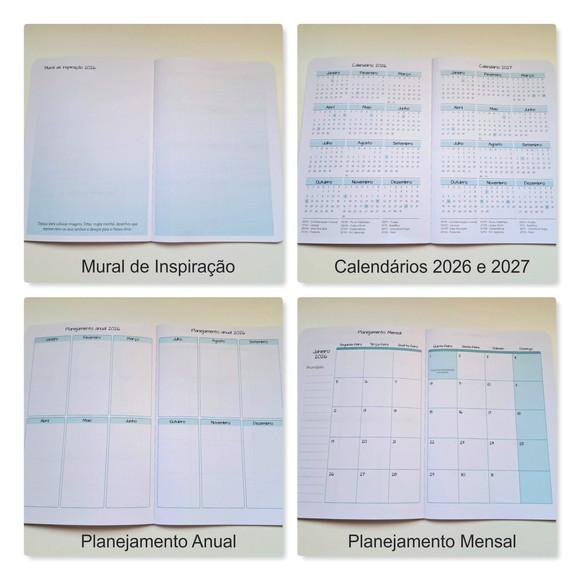 2026 Planner Mensal A5 - Tsurus