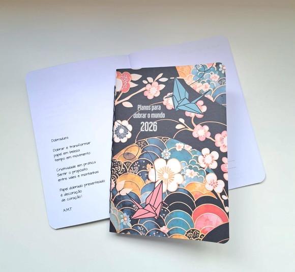 2026 Planner Mensal A5 - Tsurus Floral