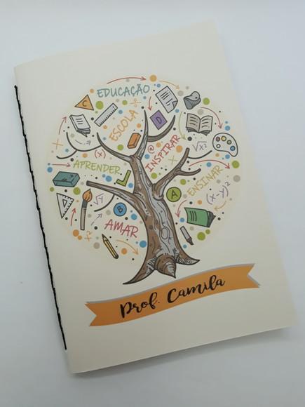 Caderno Personalizado Professor Árvore A5