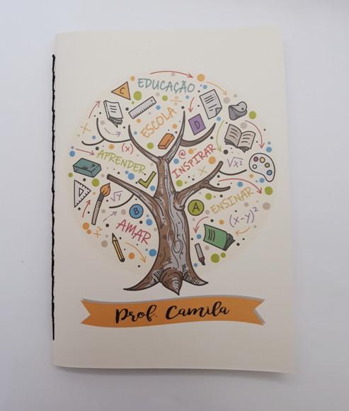 Caderno Personalizado Professor Árvore A5