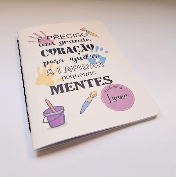 Caderno Personalizado Professor Pequenas Mentes A5