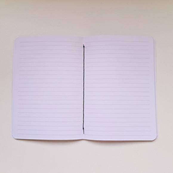 Caderno Tsuru Floral A5 + Adesivos