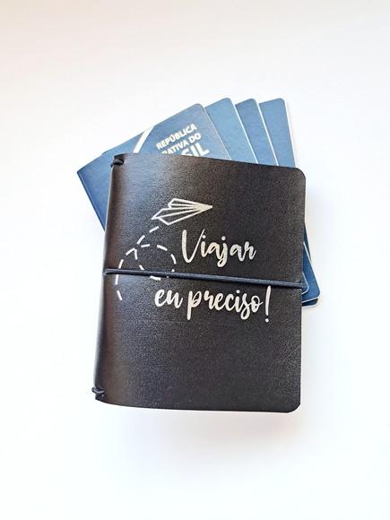 Porta-passaportes Familiar Decorado - até 6 Passaportes
