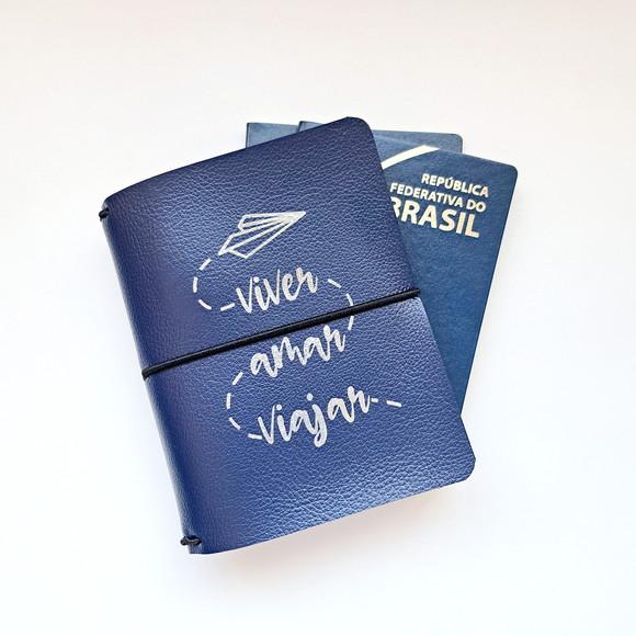 Porta-passaportes Familiar Decorado - até 6 Passaportes