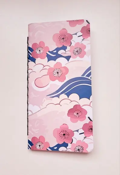 2 Cadernos Pautados Sakura Regular (10 x 20 Cm)