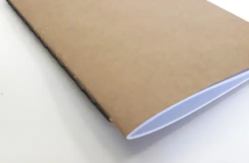 2 Cadernos Pontilhados A5 Capa Kraft