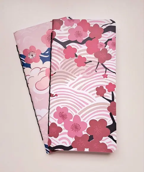 2 Cadernos Pautados Sakura Regular (10 x 20 Cm)