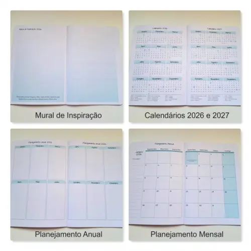 2026 Planner Mensal A5 - Tsurus