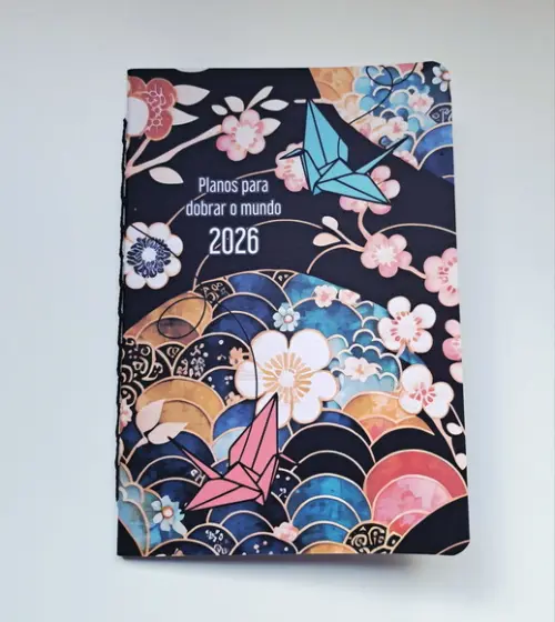 2026 Planner Mensal A5 - Tsurus Floral