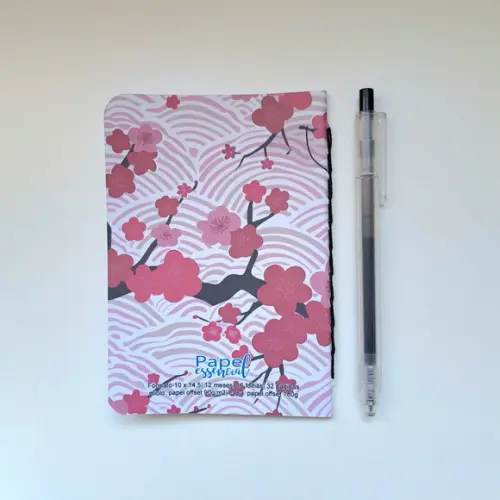 2026 Planner Mensal A6 - Tsurus Rosa