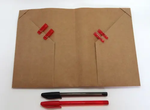 Bolsos para Planner Essencialdori A5 - Origami Kraft