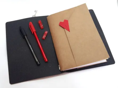 Bolsos para Planner Essencialdori A5 - Origami Kraft
