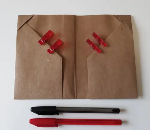 Bolsos para Planner Essencialdori A6 - Origami Kraft