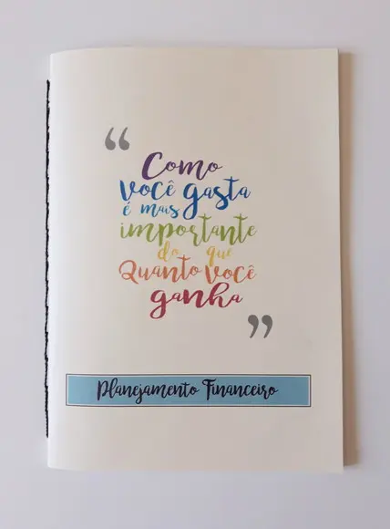 Caderno Planejamento Financeiro A5 (p/planner)