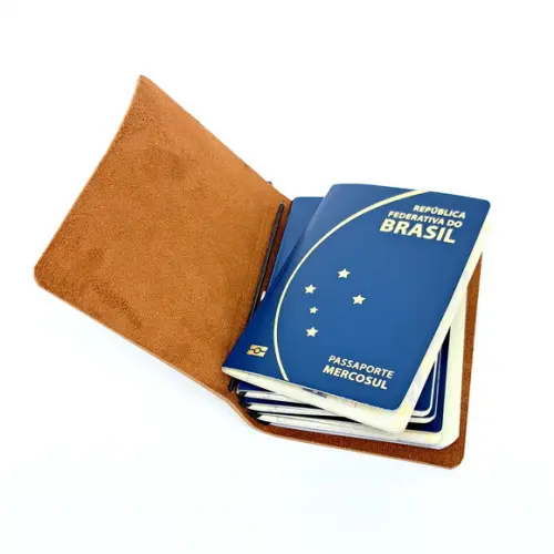 Porta-passaporte Familiar Personalizado - até 6 Passaportes