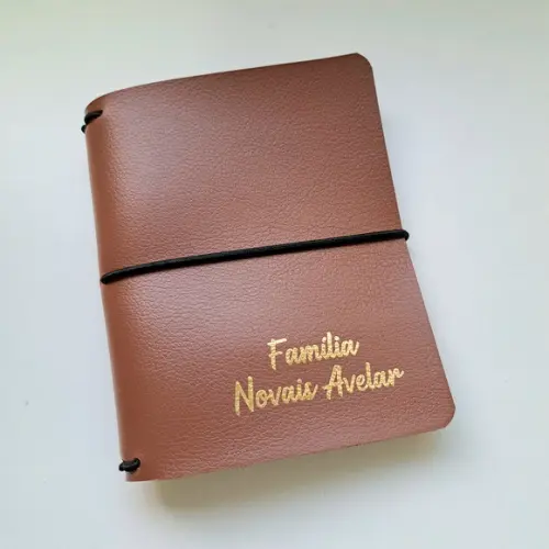 Porta-passaporte Familiar Personalizado - até 6 Passaportes