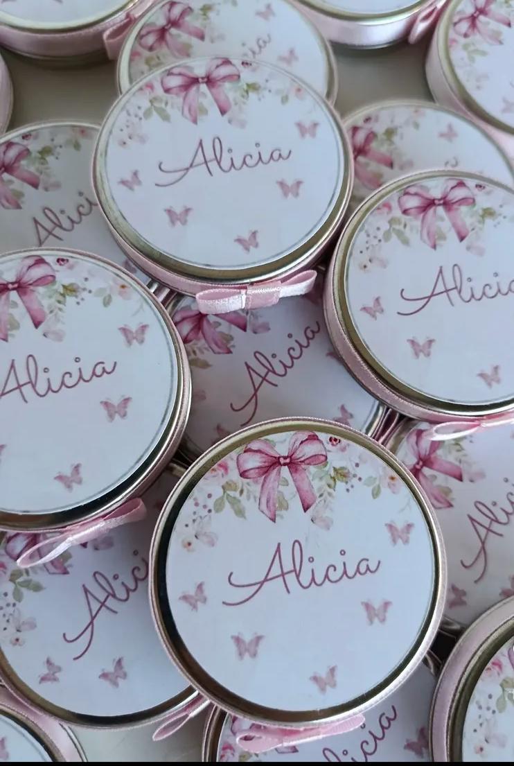 lembrancinha Mini vela Aromática