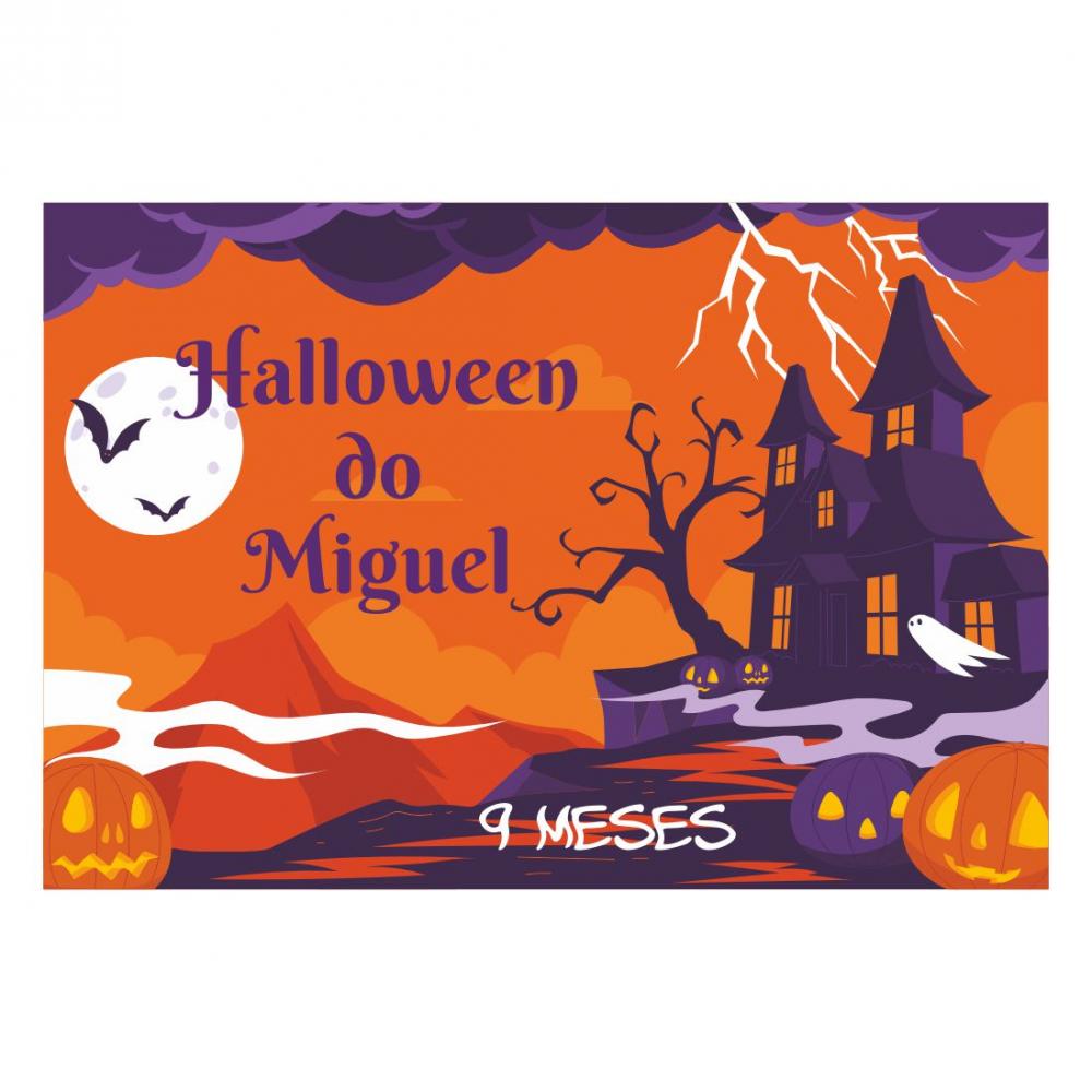 Arquivo Digital Tamanho A3 - Painel Halloween