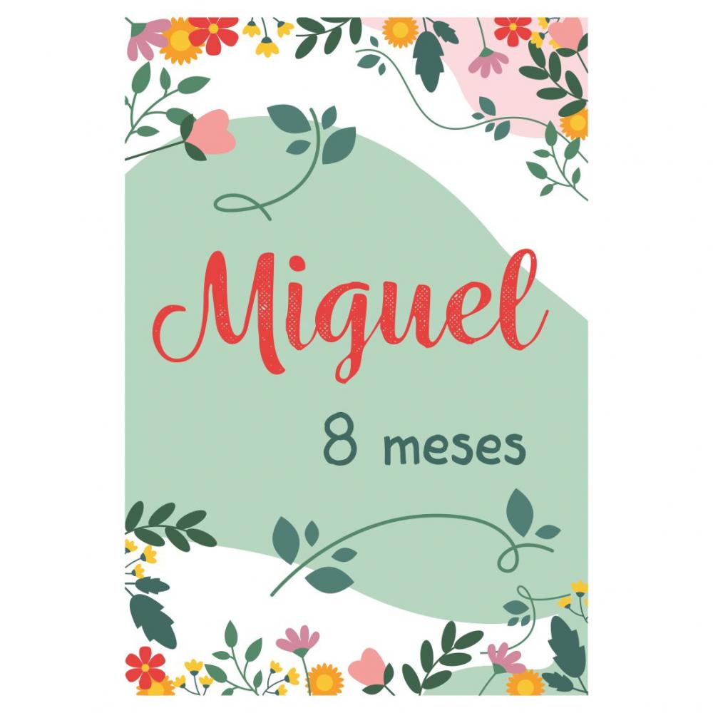 Arquivo Digital Tamanho A3 - Painel tema Primavera