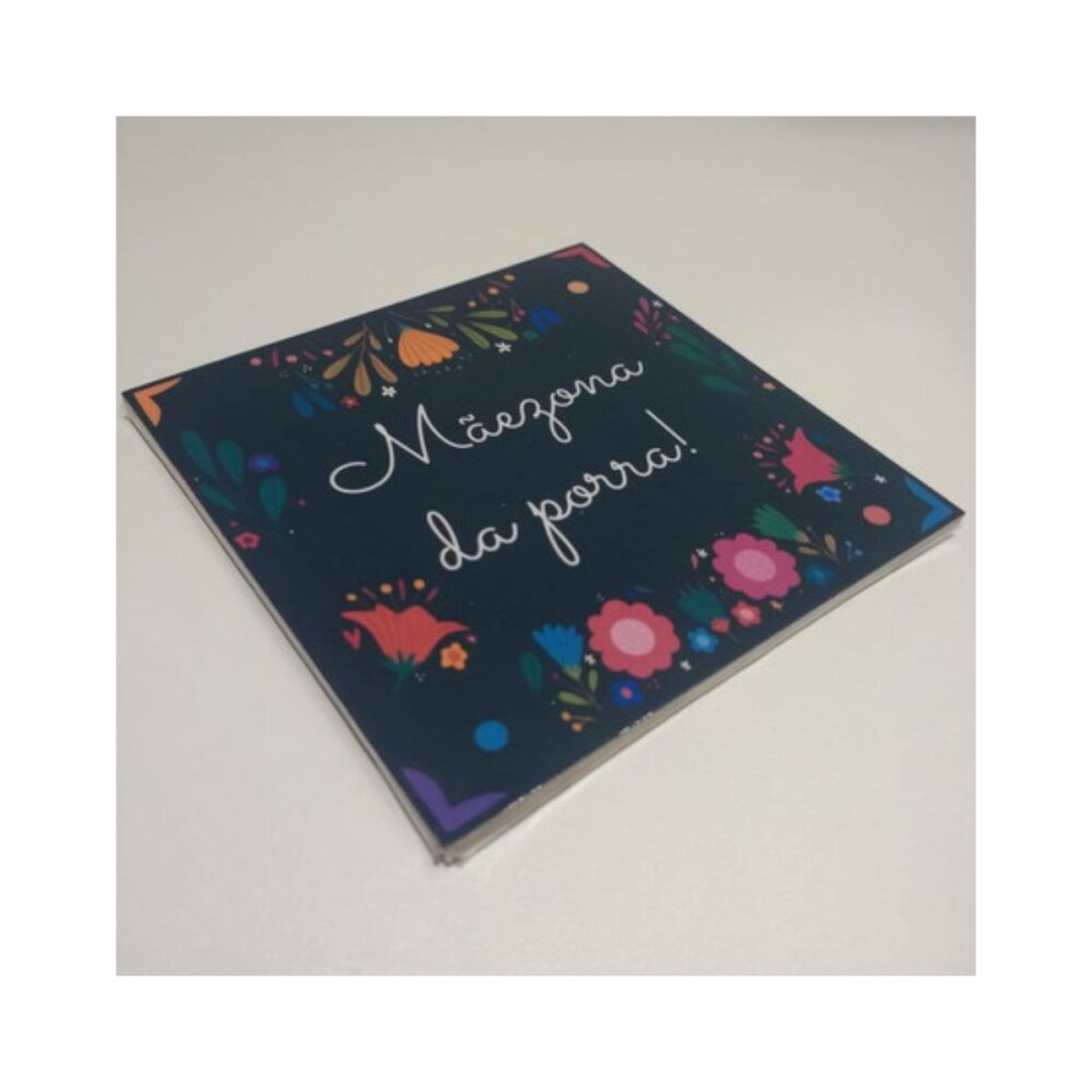 Porta copo/ ímã decorativo Mãezona