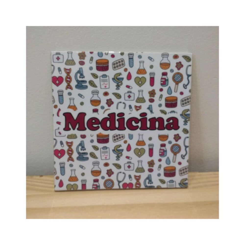 Porta copo/ímã decorativo Medicina