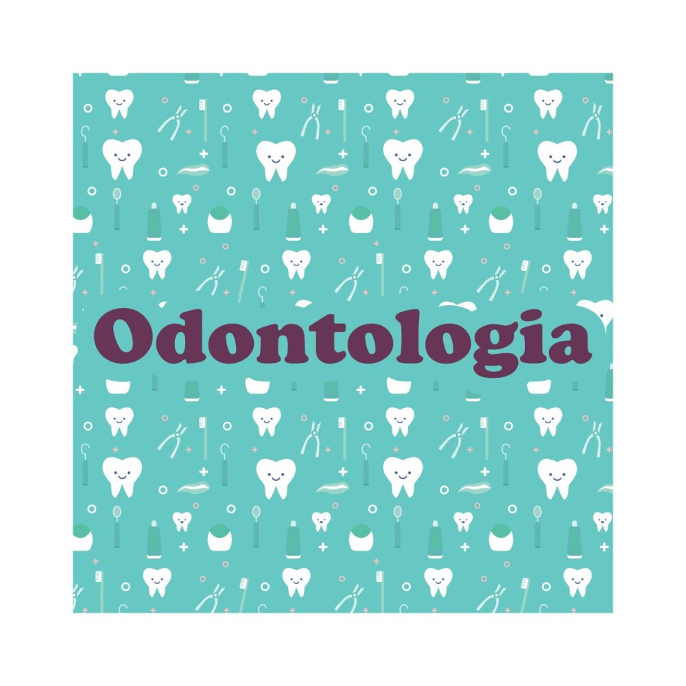 Porta copo/ímã decorativo Odontologia