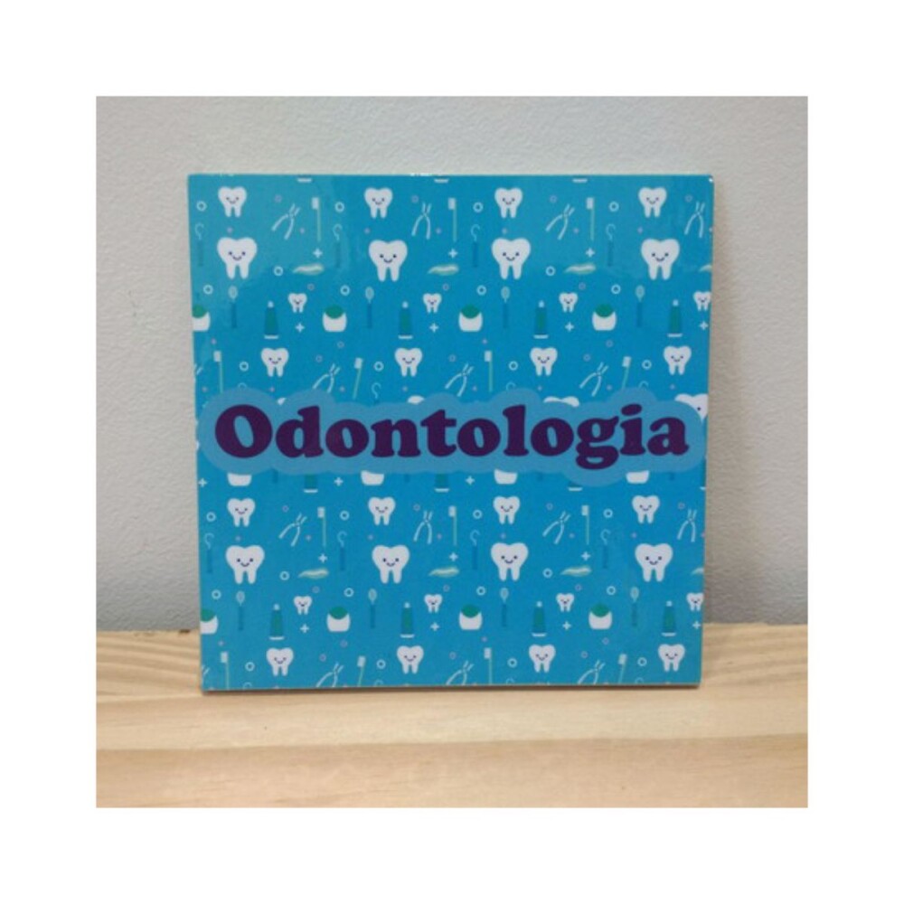 Porta copo/ímã decorativo Odontologia