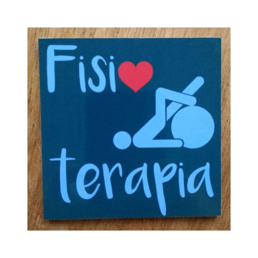 Porta copo/ímã decorativo Fisioterapia