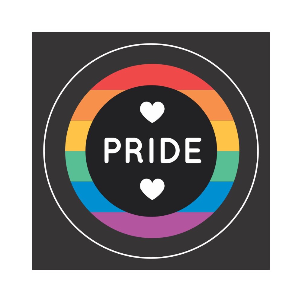 Porta copo/ímã decorativo Pride