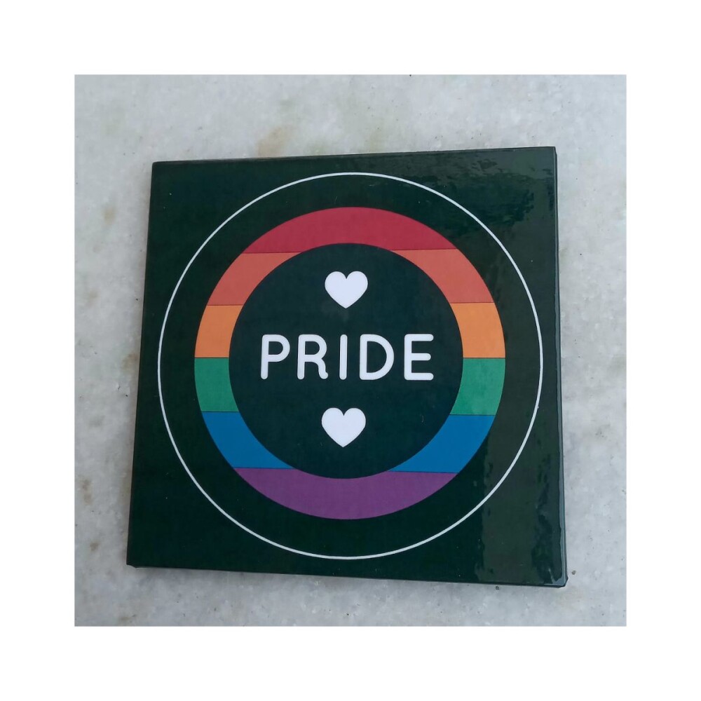 Porta copo/ímã decorativo Pride