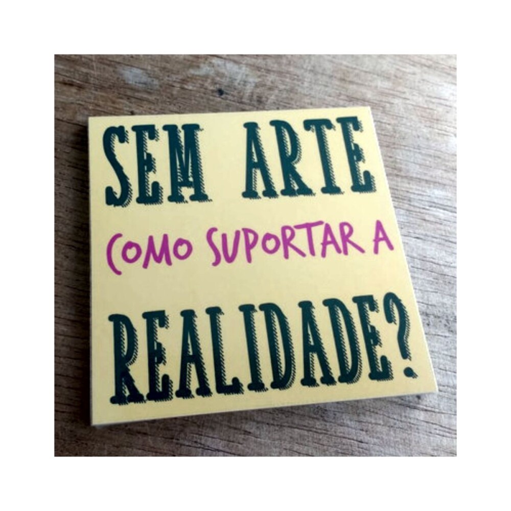 Porta copo/ímã decorativo Sem arte