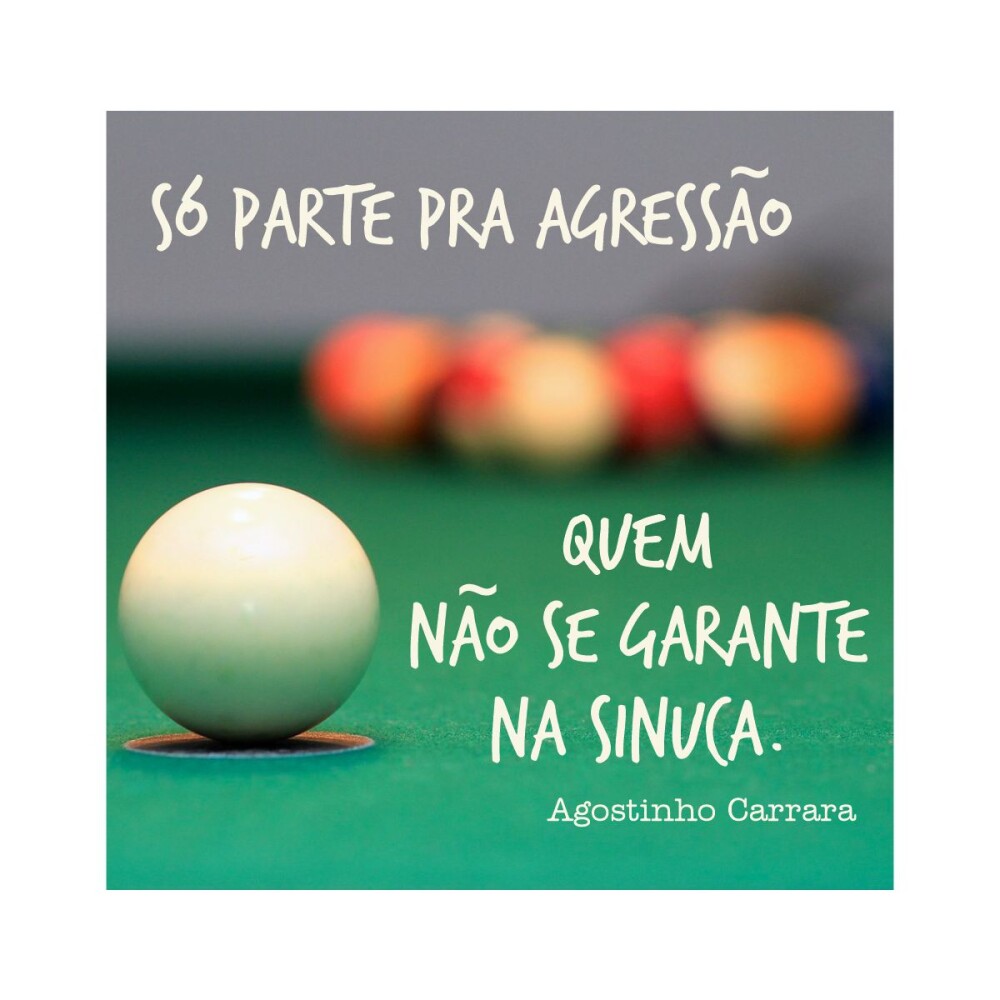Porta copo/ ímã decorativo Sinuca