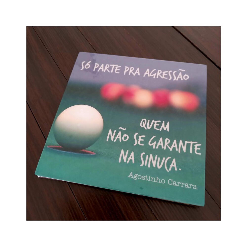 Porta copo/ ímã decorativo Sinuca