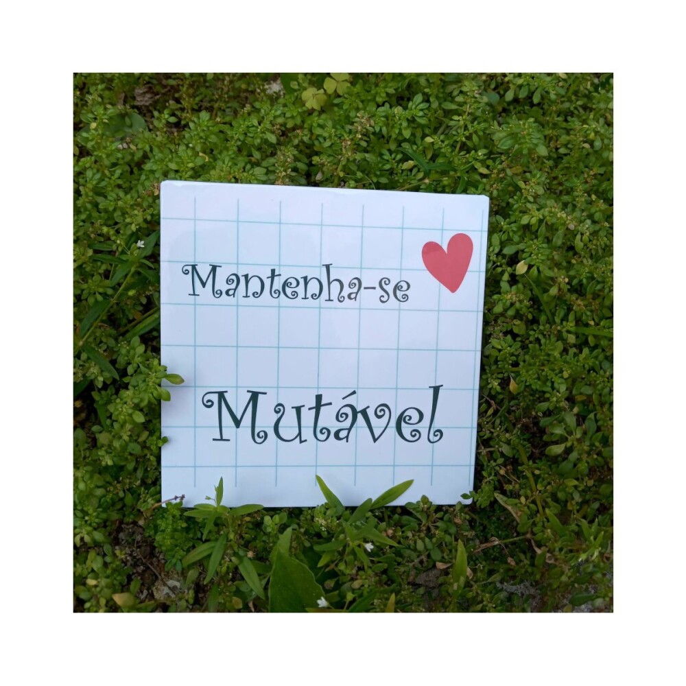 Porta copo/ ímã decorativo Mutável