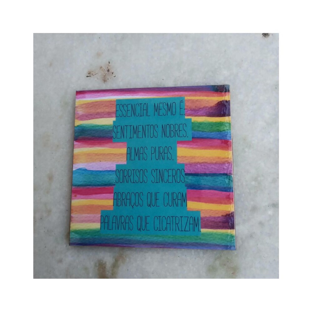 Porta copo/ímã decorativo Essencial
