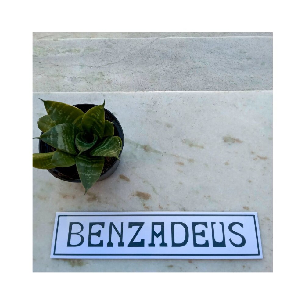 Placa decorativa 6x28 cm Benzadeus