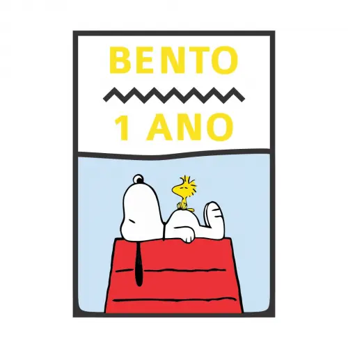 Arquivo Digital Tamanho A3 - Painel Snoopy