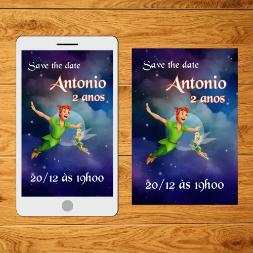 Save the date Peter Pan
