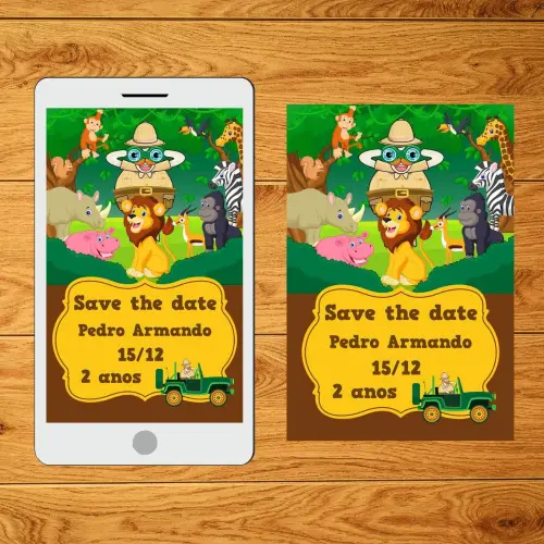 Save the date Safari Bita
