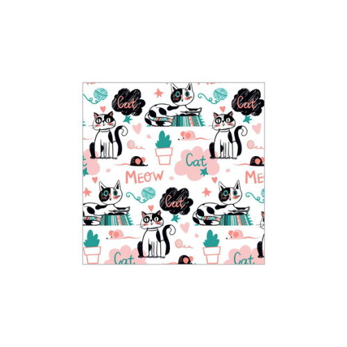 Porta copo/ íma decorativo Gato Meow