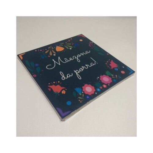 Porta copo/ ímã decorativo Mãezona
