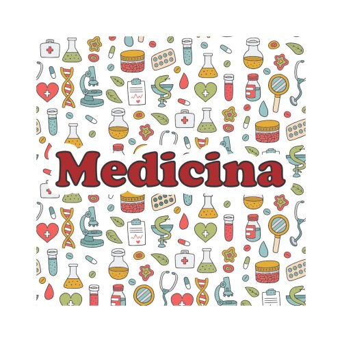 Porta copo/ímã decorativo Medicina