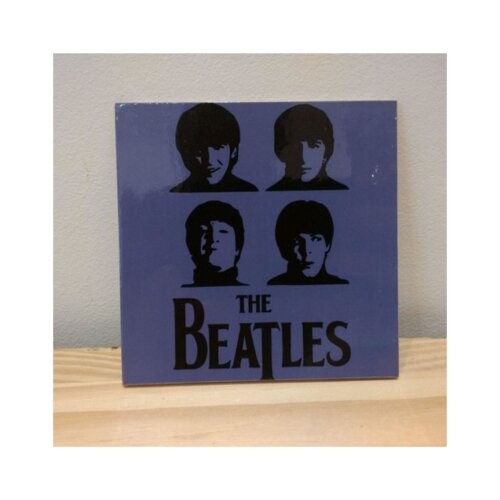 Porta copo/ímã decorativo Rock Cinza