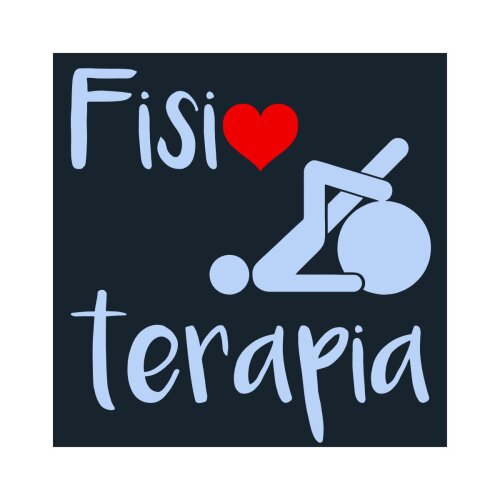 Porta copo/ímã decorativo Fisioterapia