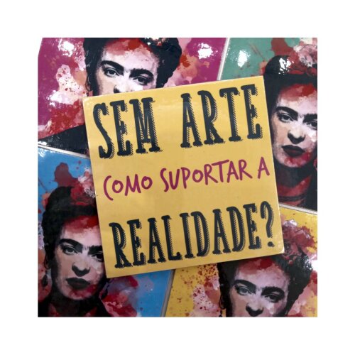 Porta copo/ímã decorativo Sem arte