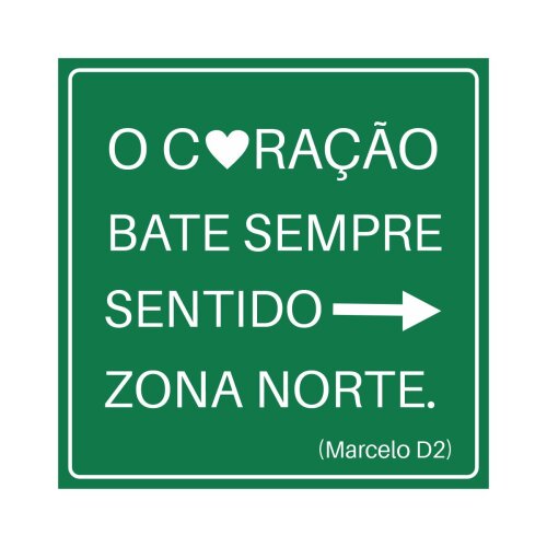 Porta copo/ ímã decorativo Coração zona norte