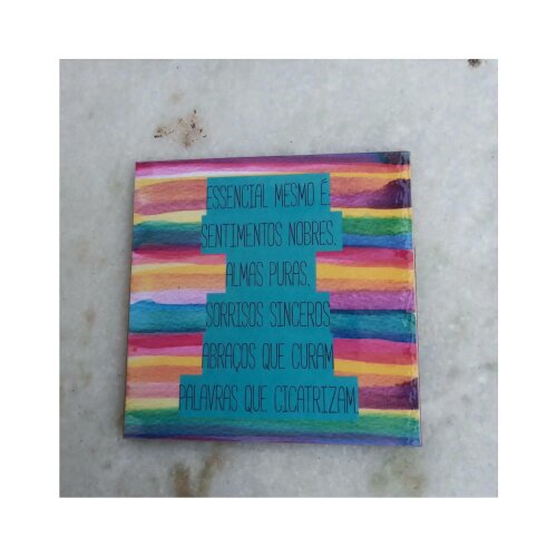 Porta copo/ímã decorativo Essencial